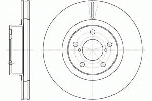 Гальмівний диск для моделей: SUBARU (LEGACY, LEGACY, LEGACY, IMPREZA, IMPREZA, FORESTER,