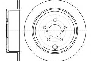 Тормозной диск   для моделей: SUBARU (OUTBACK, LEGACY,IMPREZA,FORESTER,OUTBACK,LEGACY,LEGACY,BRZ), TOYOTA (GT)