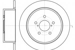 Гальмівний диск для моделей: SUBARU (OUTBACK, LEGACY, LEGACY)