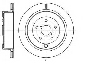Тормозной диск для моделей: SUBARU (TRIBECA)