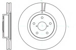 Тормозной диск для моделей: SUBARU (TRIBECA)