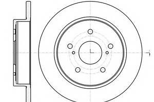 Диск гальмівний для моделей:SUZUKI (KIZASHI)