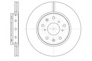 Тормозной диск для моделей: SUZUKI (SWIFT)