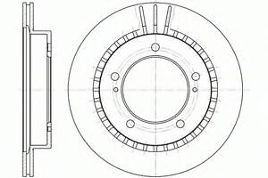 Диск гальмівний для моделей:SUZUKI (VITARA,VITARA,JIMNY)