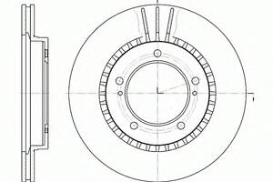 Диск гальмівний для моделей:SUZUKI (VITARA,VITARA)