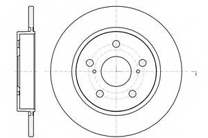 Тормозной диск для моделей: TOYOTA (AURIS, COROLLA,AURIS,AURIS,COROLLA)