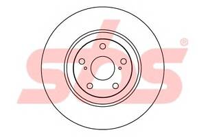 Тормозной диск для моделей: TOYOTA (AVENSIS, AVENSIS,VERSO)