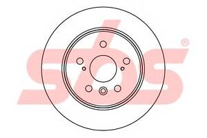 Тормозной диск для моделей: TOYOTA (CAMRY, CAMRY,CAMRY,CAMRY,CAMRY)