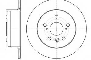 Тормозной диск для моделей: TOYOTA (CAMRY, CAMRY,CAMRY)