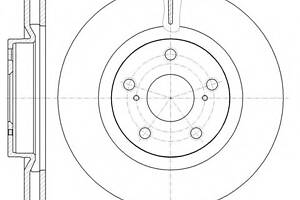 Тормозной диск для моделей: TOYOTA (CAMRY, RAV-4,CAMRY,PRIUS,AURIS,RAV-4,AURIS)
