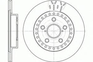 Диск гальмівний для моделей:TOYOTA (RAV-4,RAV-4)