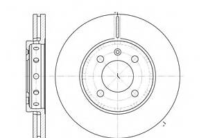 Тормозной диск для моделей: VOLKSWAGEN (POLO, POLO,LUPO,POLO)