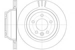 Тормозной диск для моделей: VOLKSWAGEN (TOUAREG, MULTIVAN,TRANSPORTER,TRANSPORTER,TRANSPORTER)