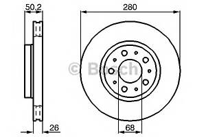 Тормозной диск для моделей: VOLVO (850, 960,960,960,960,V70,S90,V90,C70,S70,C70,850,XC70)