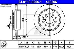 Тормозной диск для моделей: VOLVO (940, 940,940,960,960,960,960,740,760,760,740,940)