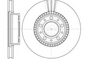 Тормозной диск для моделей: VOLVO (940, 940,940,960,960,960,960,740,760,760,780,740,940)
