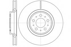 Тормозной диск для моделей: VOLVO (S80, V70,S60,XC70)