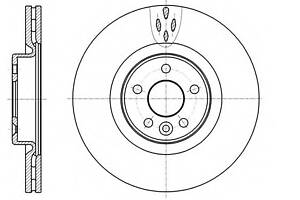 Тормозной диск для моделей: VOLVO (S80, V70,XC70,S60,V60)