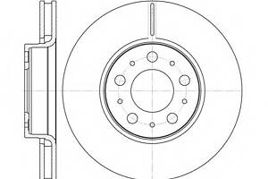Тормозной диск для моделей: VOLVO (V70, S70,S80,V70,S60,XC70)