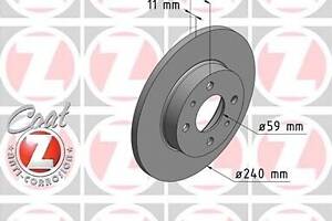 Гальмівний диск для моделей: ALFA ROMEO (145, 155,146), FIAT (CINQUECENTO,TEMPRA,TEMPRA,TIPO,PUNTO,PUNTO,BARCHETTA,BRAVO