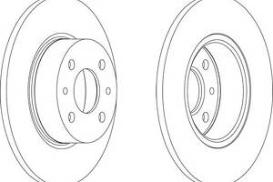 Гальмівний диск для моделей: ALFA ROMEO (164), FIAT (CROMA, MULTIPLA, STILO, STILO, BRAVO, LINEA, BRAVO), LANCIA (THEMA, THEMA