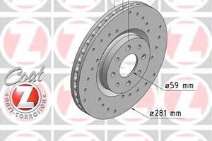 Тормозной диск для моделей: ALFA ROMEO (MITO), FIAT (STILO,STILO,BRAVO), LANCIA (DELTA)