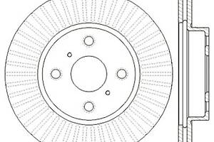 Диск гальмівний для моделей: ASTON MARTIN (CYGNET), TOYOTA (IQ)