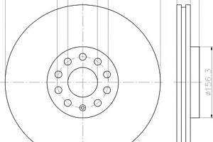 Тормозной диск для моделей: AUDI (A3, A3,A3,A3), SEAT (LEON,LEON,LEON), SKODA (OCTAVIA,OCTAVIA), VOLKSWAGEN (PASSAT,PAS