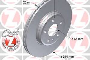 Гальмівний диск для моделей: AUDI (A5, A4, A4, A5, A4, A5)
