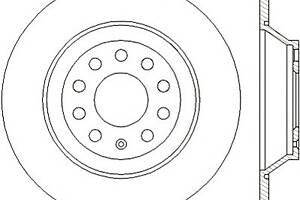 Диск гальмівний для моделей:AUDI (A6,A6)