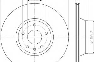 Тормозной диск для моделей: AUDI (TT, TT,TT)