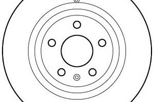 Тормозной диск  для моделей: AUDI (TT, TT)