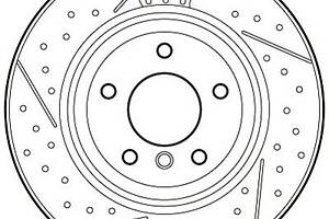 Тормозной диск для моделей: BMW (1-Series, 3-Series,3-Series,3-Series,3-Series,1-Series,1-Series)