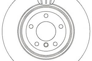 Тормозной диск для моделей: BMW (3-Series, 3-Series,3-Series,3-Series,X1)