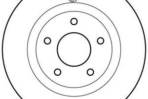 Тормозной диск для моделей: CHRYSLER (SEBRING, SEBRING), DODGE (CALIBER,AVENGER), JEEP (COMPASS,PATRIOT), MITSUBISHI (A