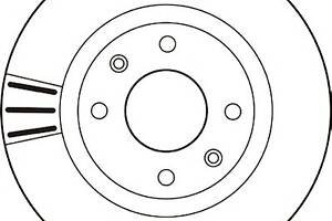 Тормозной диск для моделей: CITROËN (BERLINGO, BERLINGO,XSARA,XSARA,XSARA,XSARA,C5,C3,C3,C2,C4,C4,C5,C3,C3,DS3,C2,C4,DS
