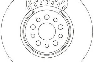 Тормозной диск для моделей: CITROËN (C8), FIAT (ULYSSE), LANCIA (PHEDRA), PEUGEOT (807)