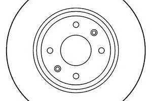 Гальмівний диск для моделей: CITROËN (XANTIA, ZX, XANTIA, XSARA, XSARA, XANTIA, XANTIA, XSARA), PEUGEOT (306,306,306,405)