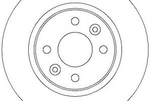 Тормозной диск для моделей: DACIA (LOGAN, LOGAN,SANDERO,LOGAN), RENAULT (TWINGO,TWINGO,TWINGO,LOGAN,LOGAN,SANDERO-STEPW