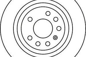 Гальмівний диск для моделей: FIAT (CROMA), OPEL (VECTRA, VECTRA, SIGNUM, VECTRA), SAAB (9-3,9-3,9-3,9-3X), VAUXHALL (VECTR
