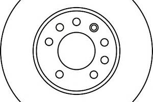 Гальмівний диск для моделей: FIAT (CROMA), OPEL (VECTRA, VECTRA, SIGNUM, VECTRA), SAAB (9-3,9-3,9-3,9-3X), VAUXHALL (VECTR