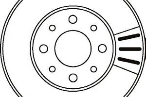 Тормозной диск для моделей: FIAT (PALIO, PALIO,SIENA,SIENA)