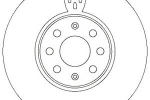 Тормозной диск для моделей: FIAT (PUNTO, 500,PUNTO,500,PUNTO,PUNTO), OPEL (CORSA,CORSA), VAUXHALL (CORSA,CORSAVAN)