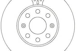 Тормозной диск для моделей: FIAT (PUNTO, PUNTO), OPEL (CORSA,CORSA), VAUXHALL (CORSA,CORSAVAN)