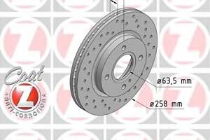 Тормозной диск для моделей: FORD (FIESTA, FIESTA)