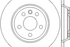 Гальмівний диск для моделей: FORD (GALAXY), SEAT (ALHAMBRA), VOLKSWAGEN (TRANSPORTER, SHARAN, TRANSPORTER, TRANSPORTER)