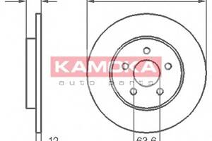 Тормозной диск для моделей: FORD (MONDEO, MONDEO,MONDEO), JAGUAR (S-TYPE,X-TYPE,X-TYPE)