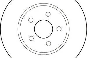 Гальмівний диск для моделей: FORD (MONDEO, MONDEO, MONDEO), JAGUAR (X-TYPE, X-TYPE)