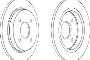 Тормозной диск для моделей: FORD (SIERRA, SIERRA,SIERRA,SIERRA,SIERRA,SCORPIO,FOCUS,FOCUS,FOCUS,FIESTA), PANTHER (KALLI