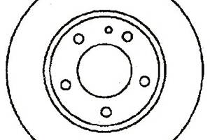 Тормозной диск для моделей: FORD USA (PROBE), MAZDA (XEDOS,MX-6,626,626,626,626,626)